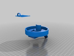 airbrush-Reiniger Werkzeug-Halterungen & - Boxen 3d print model - Mito3D