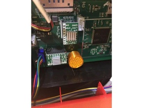 flashforge Lautsprecher Kappe 3d-Drucker Teile finder Schalldämpfer 3d print model - Mito3D