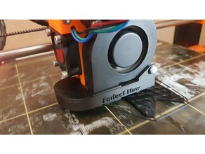prusa i3 mk2 fan duct shroud 3d printer parts extruder 3d print model - Mito3D