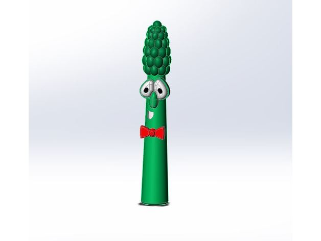 veggie tales alfred sculptures 3D print model - Mito3D