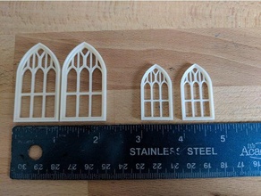 model window arch buildings & structures arched architecture building sill 3d print model - Mito3D