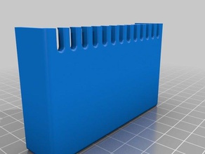 nanocube 6 aquarium de débordement passe-temps 3d print model - Mito3D