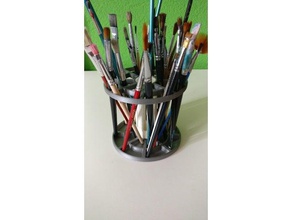 pencilholder office equipment pen pencil holder stand 3d print model - Mito3D