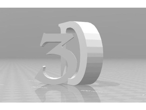 3d logo signs & logos 3d print model - Mito3D