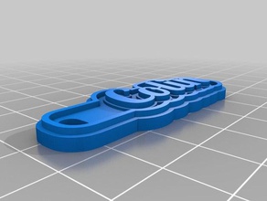 colin Anahtarlık işaretler ve logolar özelleştirilmiş 3d print model - Mito3D