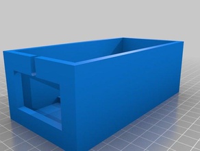 la fuente de alimentación caja galygg ac 110v-220v dc 12v 3a urbest entrada del módulo La impresión en 3d cubierta 3d print model - Mito3D