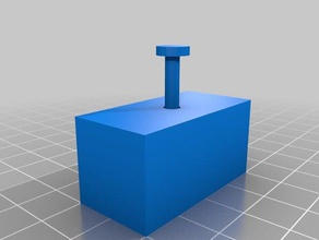 bloco retangular A impressão 3d 3d print model - Mito3D
