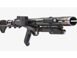 star wars rogue one nerf imperial death trooper deluxe blaster e-11d conversion toy & game accessories e-11 e11 3d print model - Mito3D