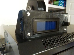 ctc i3 clone display box 3d printer parts 3d print model - Mito3D