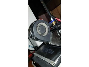 50mm ventilador radial 30mm quadrado de ca Impressora 3d peças fã adaptador montagem 3d print model - Mito3D