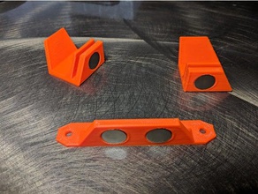 Griffe prusa Gehäuse Scheibenmagnete neu gestaltet openscad 3d Drucker Zubehör Griff magnet 3d print model - Mito3D