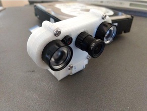 raspi z nightmotion cam hold mount 3d print model - Mito3D