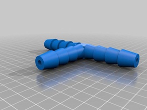 my customized pipe tube hose connector generator outdoor & garden 3d print model - Mito3D