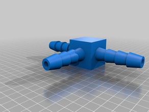 mi personalizados tubo conector de manguera generator2 al aire libre y jardín personalizado 3d print model - Mito3D