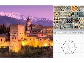 mosaicos nazar es-alhambra-alhambra, die Nasriden-Mosaiken Mathe-Kunst 3d print model - Mito3D