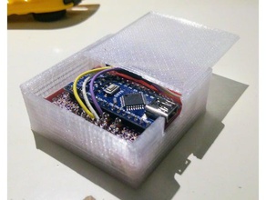 nokia 5110 lcd snap fit enclosure electronics snapfit 3d print model - Mito3D
