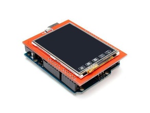 tft 24 arduino shield case electronics 3d print model - Mito3D