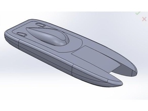 speedy rc bateau L'impression 3d 3d print model - Mito3D