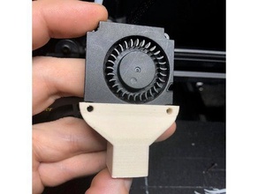 ventilador radial adaptador 4010 5015 Impressora 3d de peças cr-10 creality ender 3 fã 3d print model - Mito3D