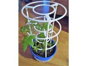 plante de soutien extérieur et jardin 3d print model - Mito3D