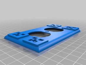 minecraft creeper outlet piastra di copertura arredamento 3d print model - Mito3D