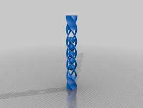 ma personnalisé balles de cage twist l'art interactif 3d print model - Mito3D