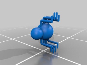 spider sculture statua 3d print model - Mito3D