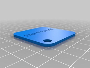 il mio personalizzati campione piastrelle personalizzabile Stampa 3d prove su misura 3d print model - Mito3D