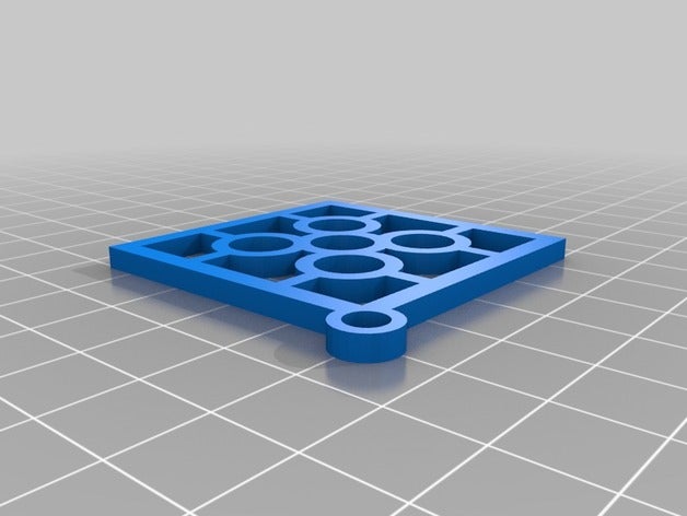 baldosa bilbao Anahtarlık euskadi İspanya 3D print model - Mito3D
