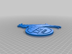1fc logo signs & logos kln 3d print model - Mito3D