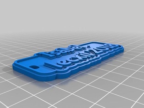 isabel ji menez lecxit llaveros personalizado 3d print model - Mito3D