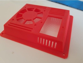 anycubic 4max tarafı 60 mm fan 3d yazıcı parçaları 3d print model - Mito3D