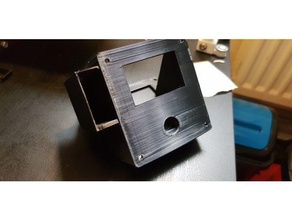 ender 2 lcd-mod sd-card-reader 3d Drucker Zubehör creality lcd-Gehäuse lcd-Halterung sd-Karten-Halter 3d print model - Mito3D