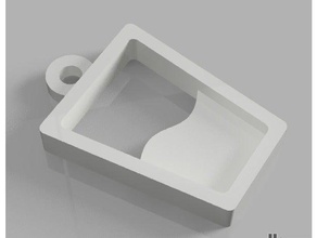 fresswate llaveros de la copa personalizado fress vidrio llavero ca agua 3d print model - Mito3D