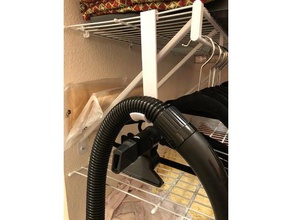 vacuum hose holder organization 3d print model - Mito3D