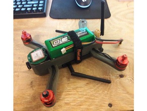 projectcuckoo wifi ananas nano drone r c i veicoli copter il fai da te hack hacker hacking hak5 pentesting pesce persico quad quadcopter quadrotor rotore stare 3d print model - Mito3D
