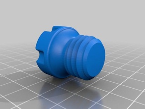 teksport Kajak drain bung plug sport & im freien 3d print model - Mito3D