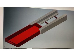 en vertu de tiroir bureau underdesk sous le 3d print model - Mito3D