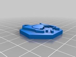dva overwatch keychain 3d printing 3d print model - Mito3D