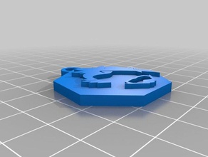 hanzo overwatch keychain 3d printing 3d print model - Mito3D