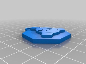 roadhog overwatch keychain 3d printing hog 3d print model - Mito3D