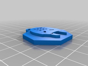 zenyatta overwatch Schlüsselbund 3d-drucken keychain zenny zeny 3d print model - Mito3D