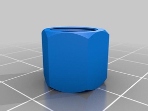 printrbot simple metal bed sensor nut 3d printer parts 3d print model - Mito3D