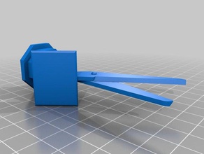 prótese de mão tesoura anexo A impressão 3d spu engenharia 3d print model - Mito3D