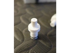 el chorro de la boquilla manguera del adaptador irrigación herida deporte y al aire libre los primeros auxilios kit openscad desierto 3d print model - Mito3D