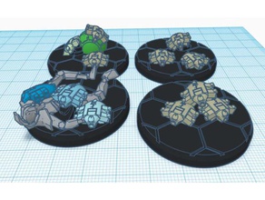 scarab swam base toy & game accessories 3d print model - Mito3D