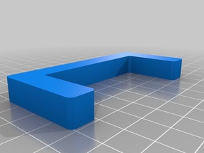 rack de servidor pé - simples Impressora 3d acessórios protetor 3d print model - Mito3D