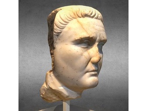 portre imparatorluk subayı tarama ve kopyaları <url> 3dprinting 3dscan 3dscanning kırık büstü baş tarih mermer myhtology asil resmi siyaset Roma heykel 3d print model - Mito3D