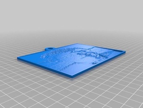 deni 2d art customized 3d print model - Mito3D