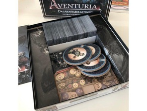 aventuria card organizer toys & games 3d print model - Mito3D